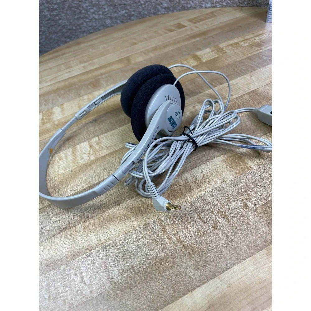 Labtec C 10 Stereo Computer Headphones NIP 1996